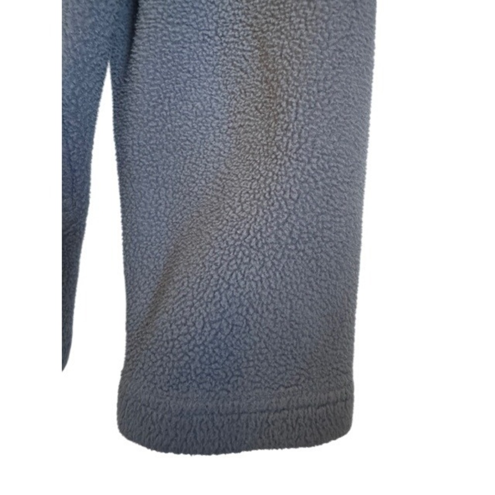 REI Womens Polartec Fleece Full Zip Jacket Outdoor Activewear Coat Blue - Medium - Picture 4 of 13